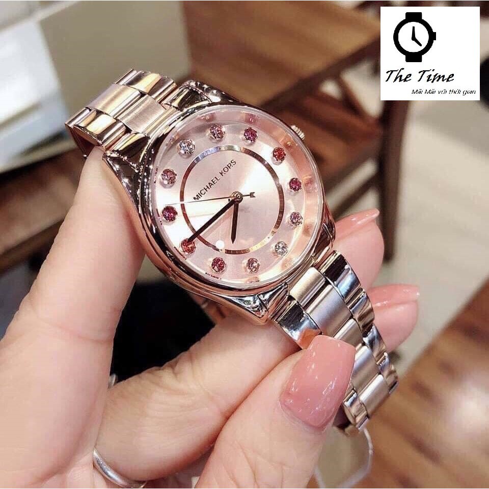 Đồng hồ nữ Michael Kors Colette Watch, MK6600, MK 6602, MK6604, MK6605, MK6606 - Case 34mm, 3atm