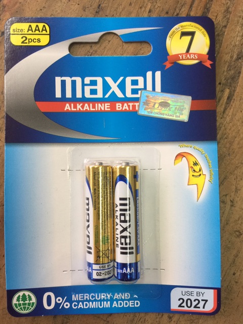 Pin maxell AAA&amp; AA