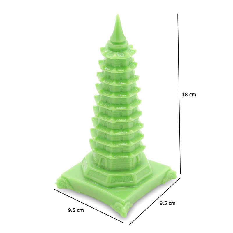 Tháp Màu Xanh Ngọc 9 Tầng