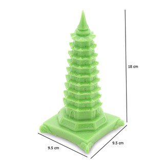 Tháp màu xanh ngọc 9 tầng