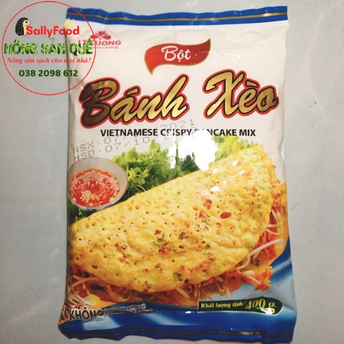Bột Bánh Xèo Giòn Ngon 400g Lý Cường – Nông Sản Quê SallyFood