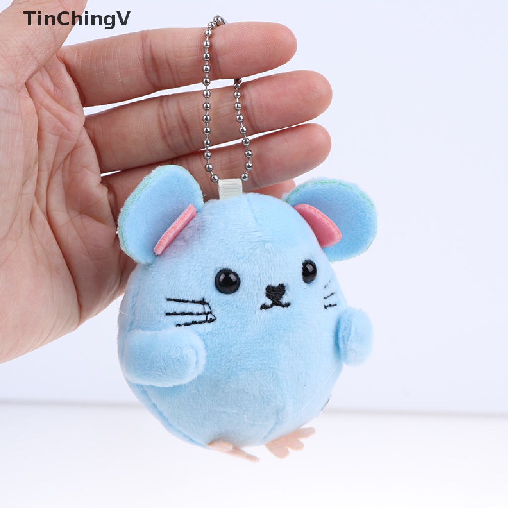 Móc Khóa Hình Chuột Nhồi Bông 8CM Dành Cho Năm Mới