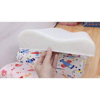 Gối cao su non size nhỡ cho bé kích thước 40x25x5cm