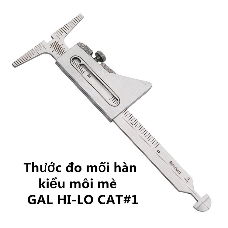 Thước đo mối hàn kiểu môi mè