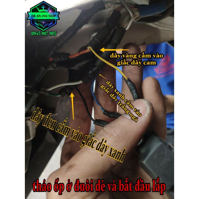 Mạch Ưu Tiên Hazard Cho Vario Dùng Công Tắc Zin.NB Racing Shop