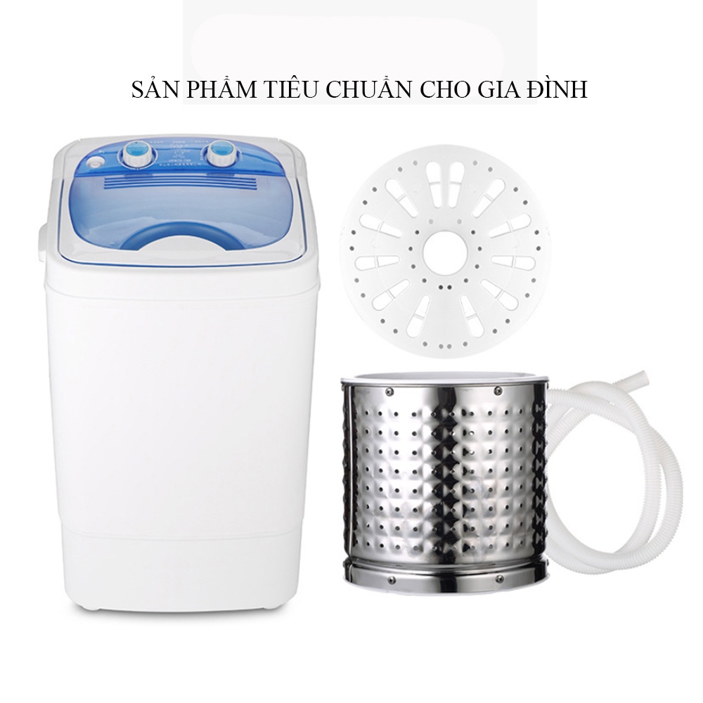 Máy giặt mini bán tự động, máy giặt 7kg tiện lợi, dành cho trẻ em, gia đình nhỏ - Bảo hành 2 năm