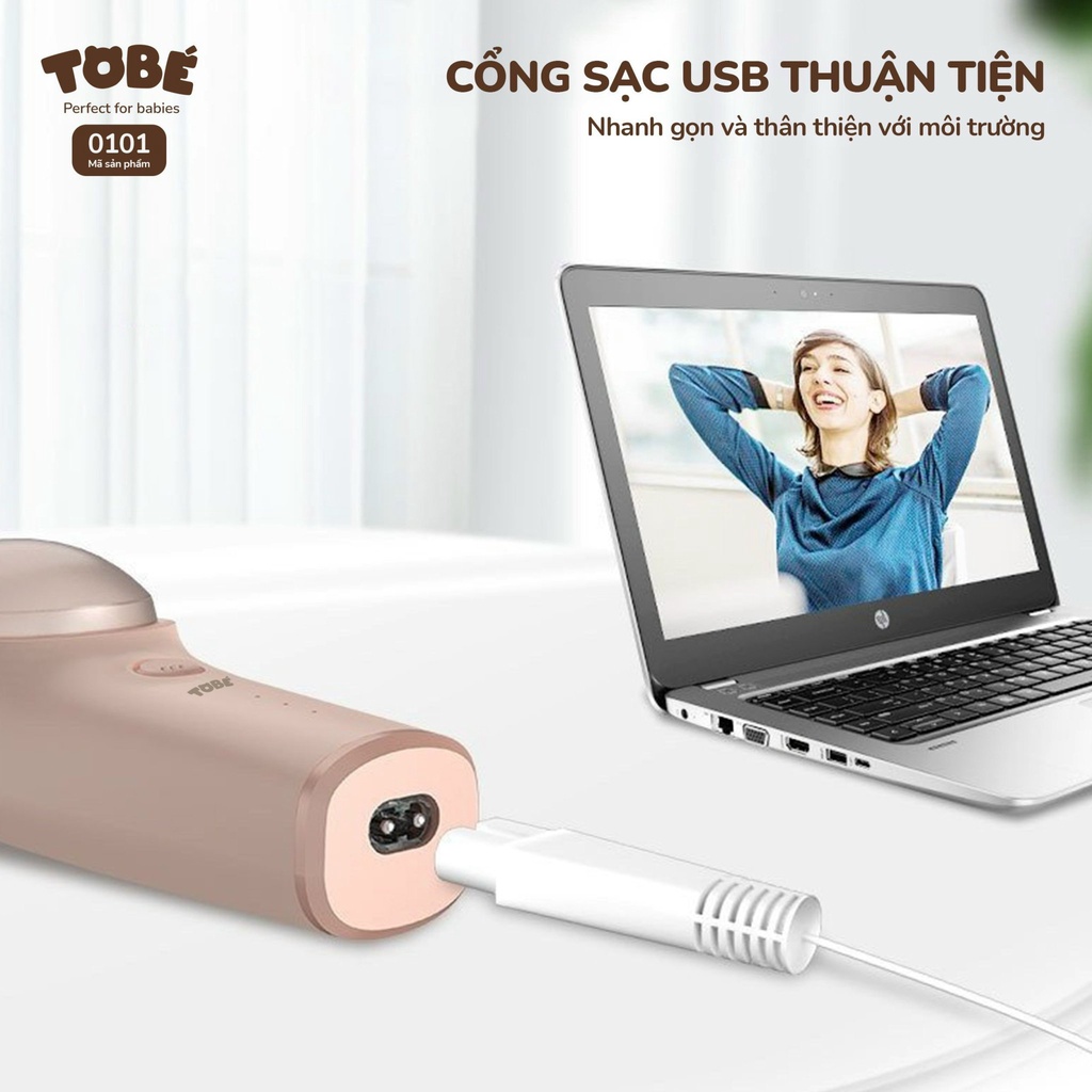 Tông đơ hút tóc ICLIP Plus siêu tiện dụng và an toàn cho bé