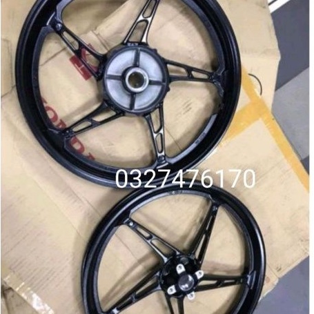 Cặp mâm niềng, vành xe Sirius zin chính hãng yamaha