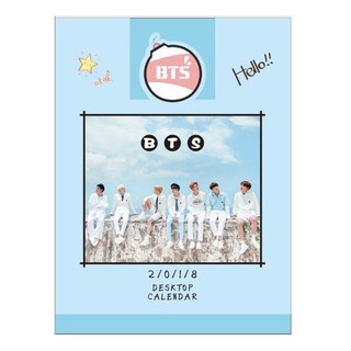 Lịch để bàn calender BTS MINI PICTURE PHOTO ALBUM