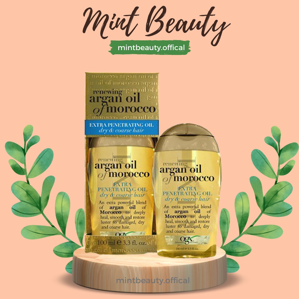 Bill Mỹ - Dầu Dưỡng Tóc OGX Renewing Argan Oil Of Morocco 100ml