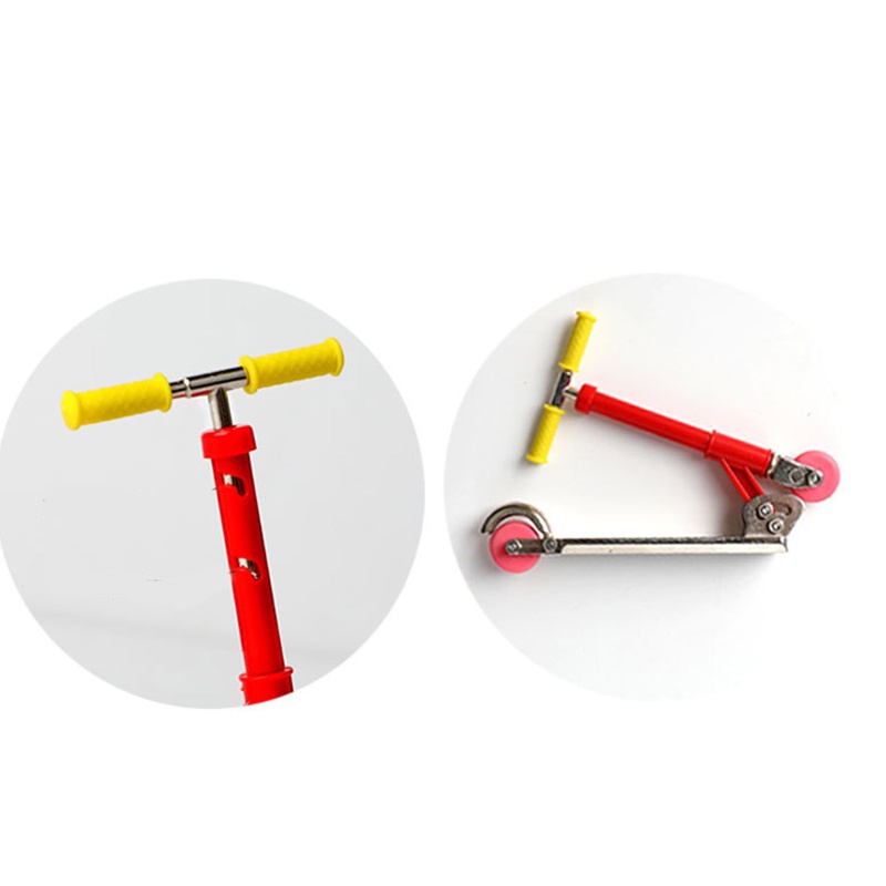 Wmmb Bộ Đồ Chơi Xe Scooter Điện Tử Mini Bằng Hợp Kim Để Bàn DIY Vui Nhộn Cho Bé Trai Bé Gái