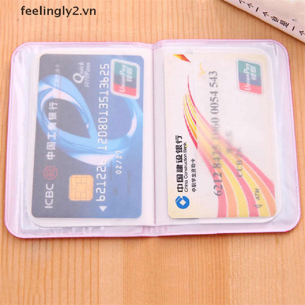 Ví Nhựa pvc 12 Ngăn Đựng Thẻ Tiện Dụng
