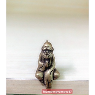 Tượng đồng Đạt ma sư tổ ( cao 4,2 cm )