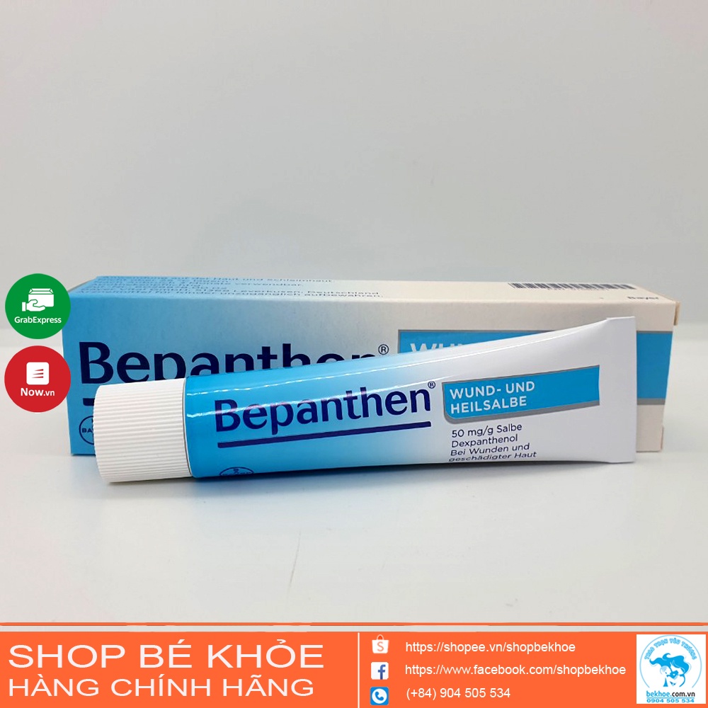 Kem hăm Bepanthen Đức - Bepanthen Wund Und Heilsalbe 20gr