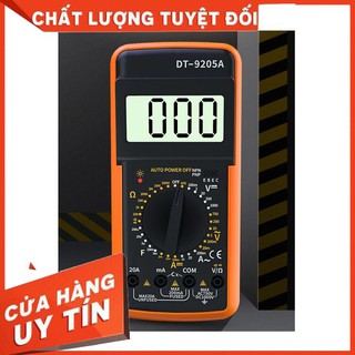 - đồng hồ đo điện vạn năng dt-9205a - đã có pin