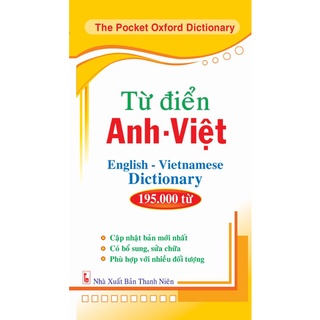 Sách - từ điển anh - việt 195.000 từ - ndbooks