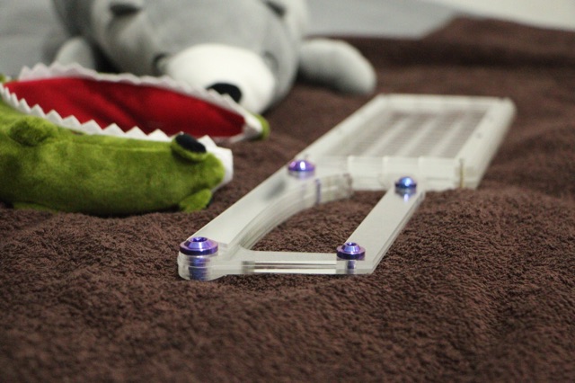 , acryic case, keyboard case, vỏ bàn phím hình thanh kiếm