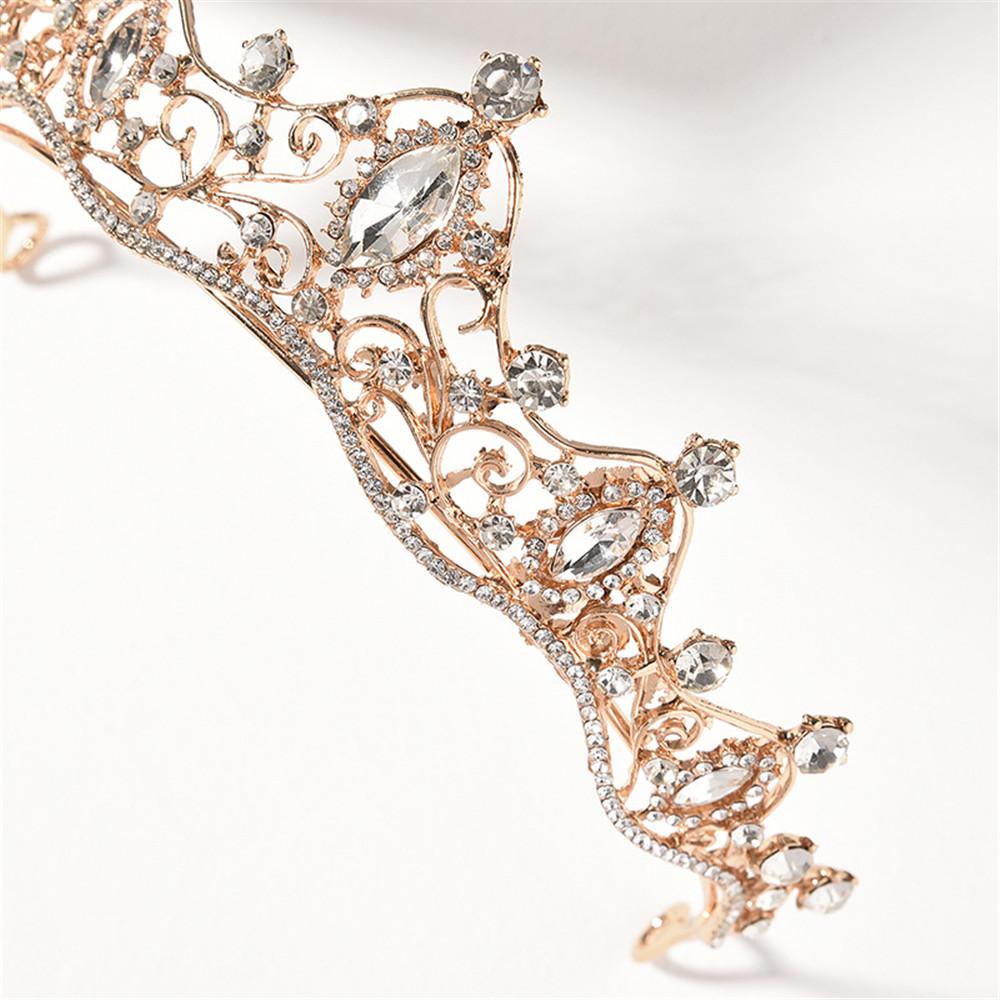 Vương Miện Cô Dâu Phong Cách Baroque Thời Trang