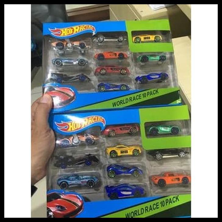 Bộ 10 Khuôn Bánh Xe Đua Hotwheels