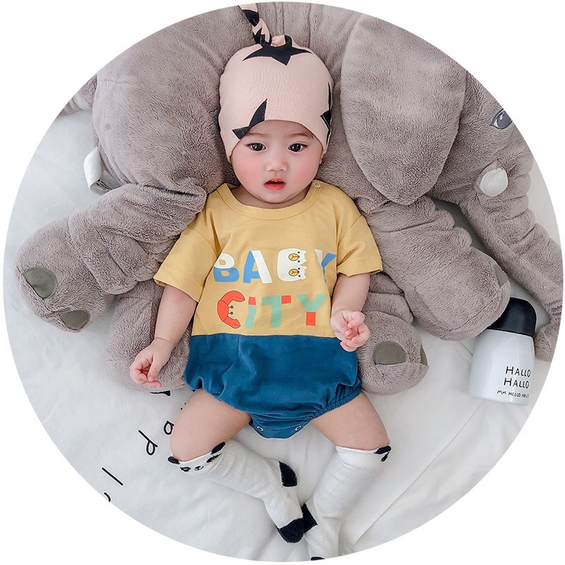 Bodysuit Có Tay Mùa Hè Quảng Châu Cao Cấp Cho Bé
