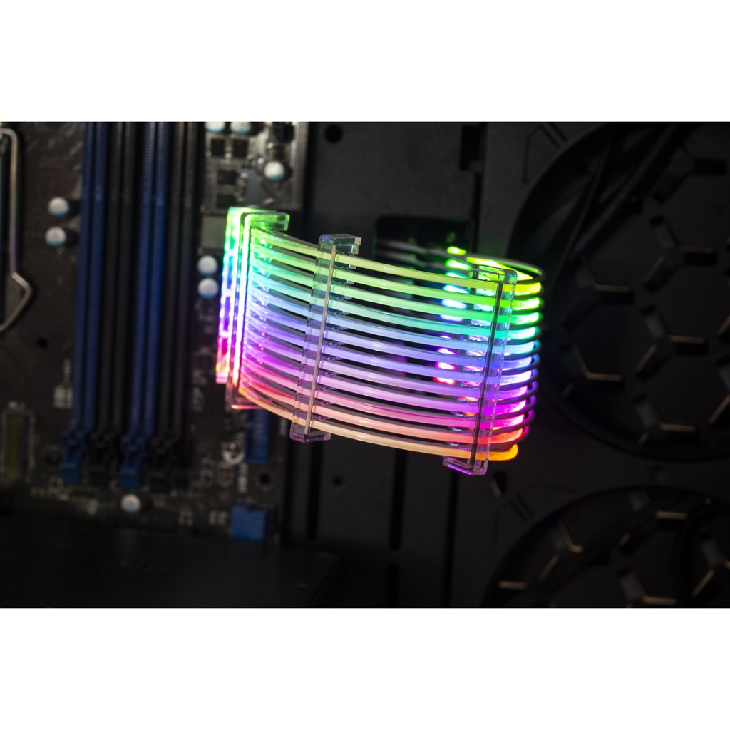 Dây Nguồn Nối Dài Ambino 24pin Led RGB Đồng Bộ Mainboard, Đồng Bộ Hub Coomoon RGB