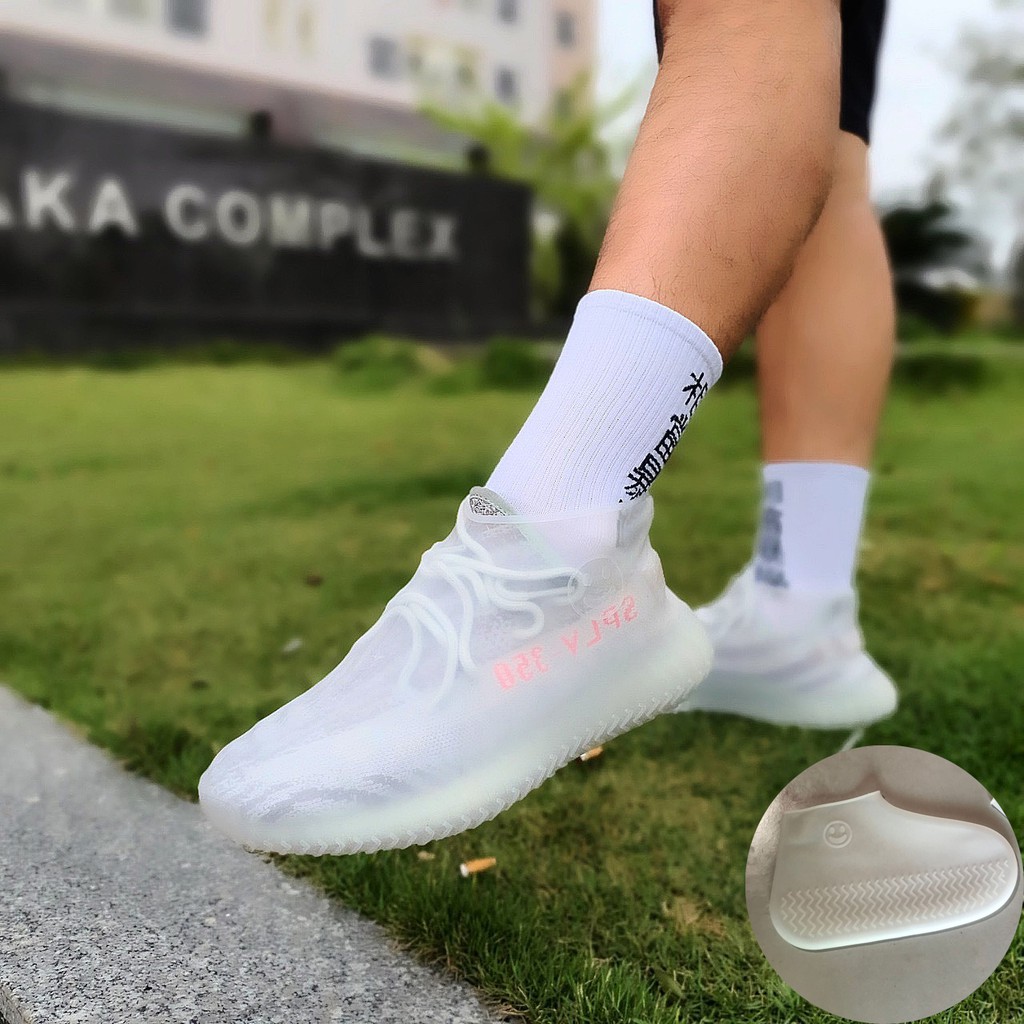 [Video Ảnh Thật] Bọc Giày Đi Mưa Silicon Cao Cấp, Ủng Bọc Giày Đi Mưa, Siêu Bền, Không Trơn Trượt, Size M-L - DiLas Mart | BigBuy360 - bigbuy360.vn