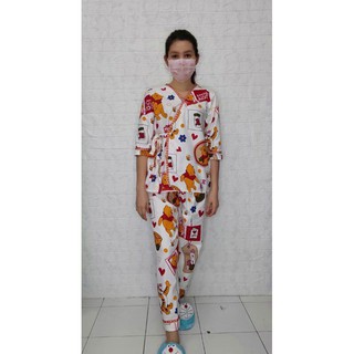 Bộ Đồ Ngủ Kimono Winnie Pooh Size Xl 104cm