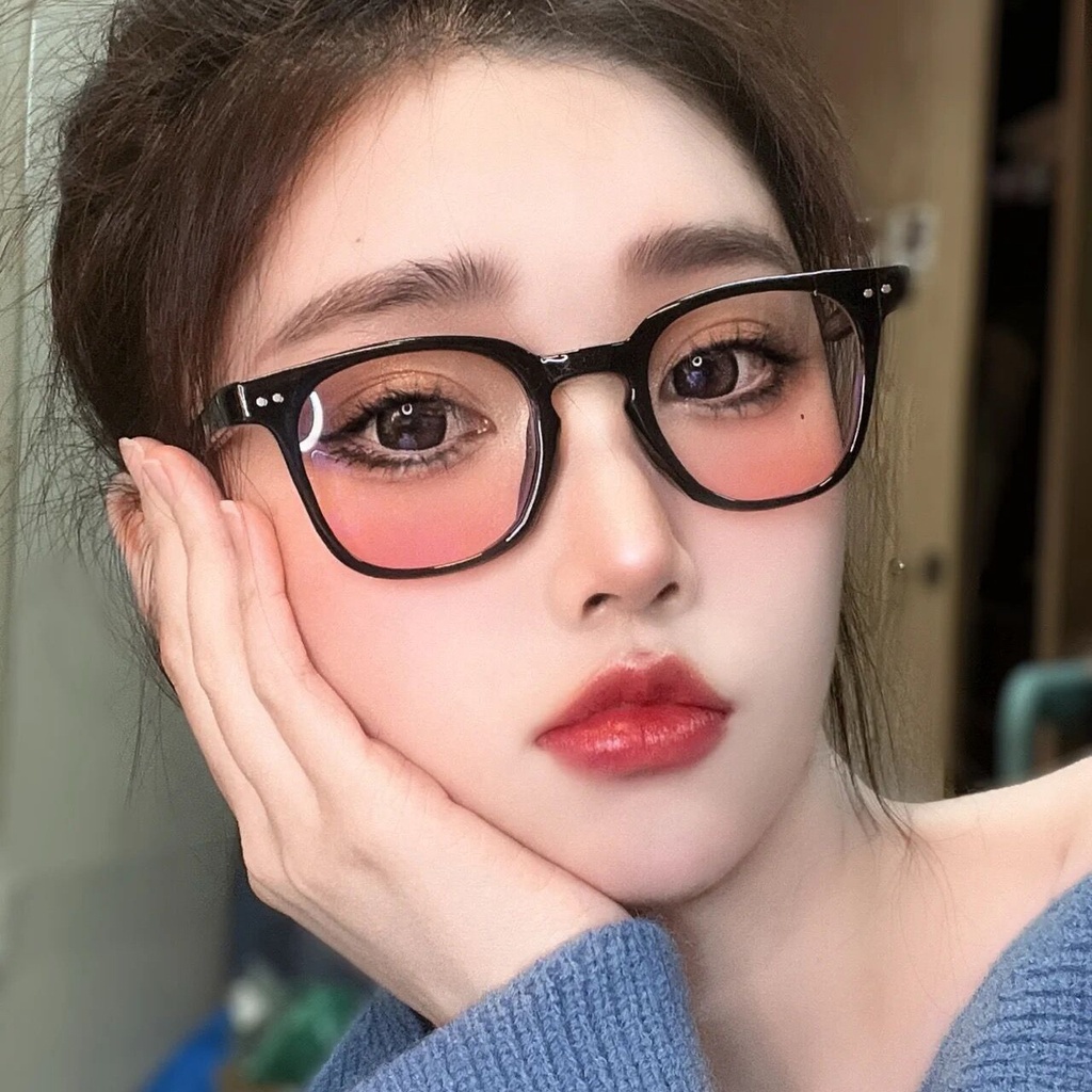 Kính Mát Gọng Vuông Màu Gradient Phong Cách Hàn Quốc Thời Trang Mùa Hè 2022