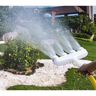 Vòi tưới cây áp lực 4 đầu sprink water tiện dụng