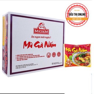 MÌ GÀ NẤM THÙNG 30 GÓI
