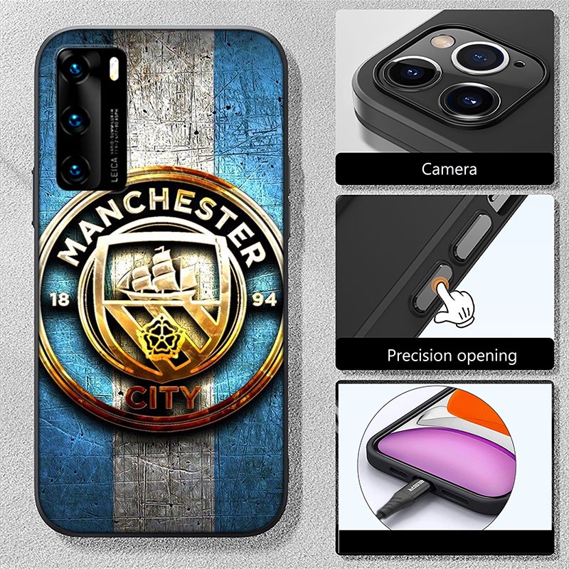 Ốp Điện Thoại Silicon Mềm Hình Manchester Man City Wzi76 Cho Samsung Galaxy S21S S21 Ultra Plus Fe A72 A32 A22