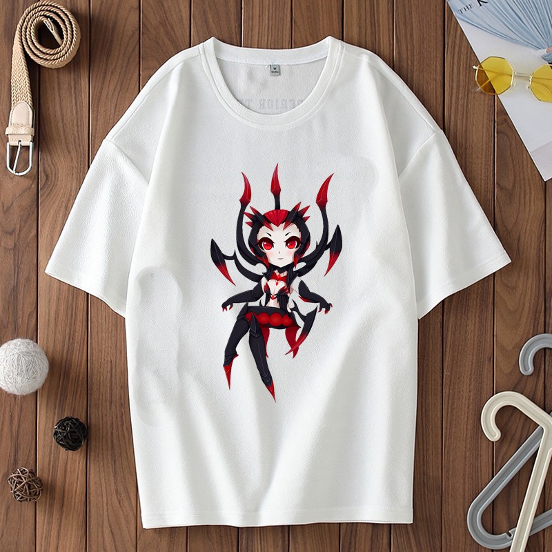 Aó Thun Nhân Vật Hoạt Hình Chibi Liên Minh Huyền Thoại League Of Legends LOL Unisex Nam Nữ