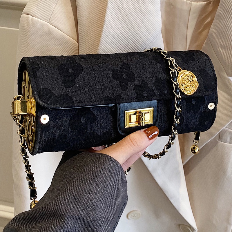 Túi đeo vai IELGY phối chuỗi xích thời trang dành cho nữ