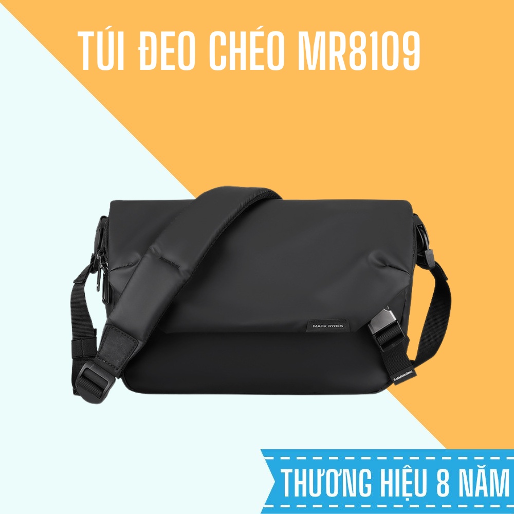 Túi đeo chéo MR8109, Chất liệu bền bỉ, chống nước