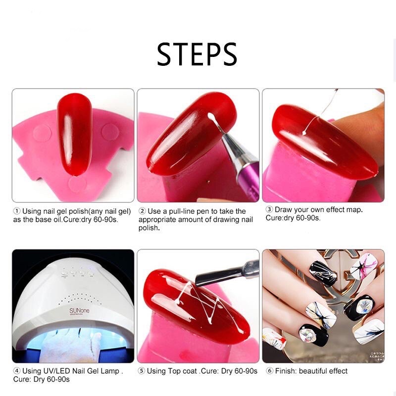 Gel vẽ nhện,gel nhện trang trí móng nail