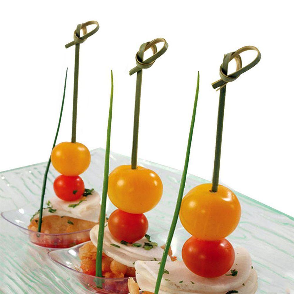 YANN1 Set 100 Nĩa Ăn Trái Cây Bằng Thép Không Gỉ