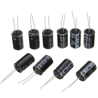 SET 10 CON Tụ hóa 1000uf16v 10x13mm tụ phân cực