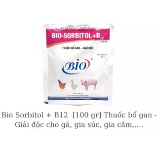 Bio sorbitol B12 100 gram trộn thức ăn cho vật nuôi