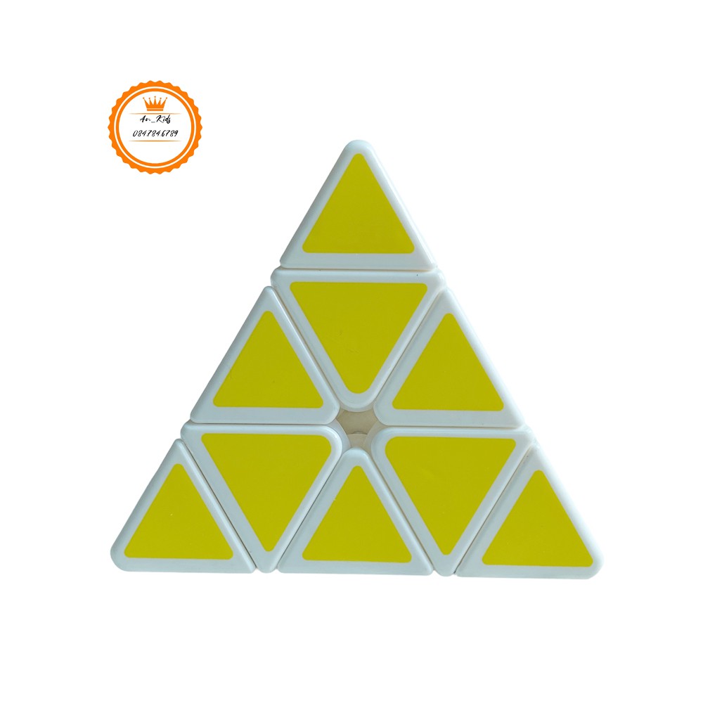 Ruik Tam Giác 3x3 ,Rubik giá rẻ cho người mới chơi. Xoay Nhẹ Nhàng Bền Đẹp, kích thước 5x5x5cm
