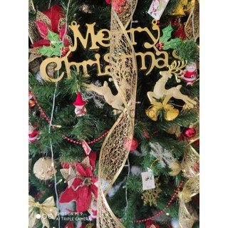 RuyBăng trang trí cây thông Noel,trang trí nhà cửa (Cam Kết 100%)