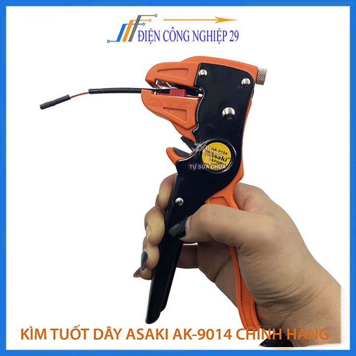 Kìm Tuốt Dây Ngang Asaki 9104