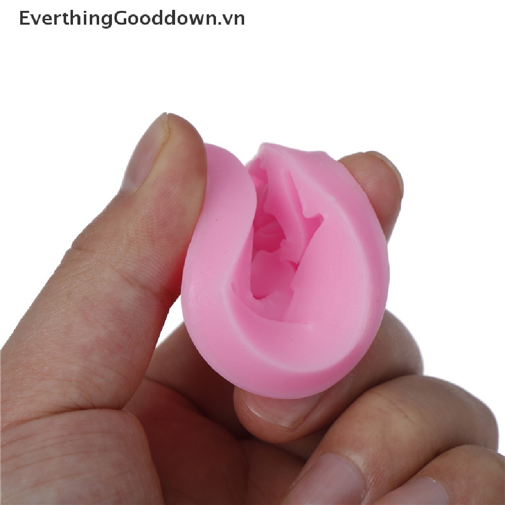 Khuôn Làm Bánh / Xà Phòng Chất Liệu silicone Tự Làm Hình Trái Đào