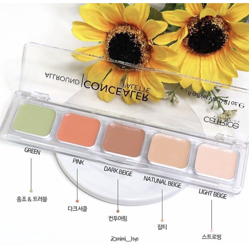 Bảng che khuyết điểm 5 ô - Allround Concealer Palette Catrice