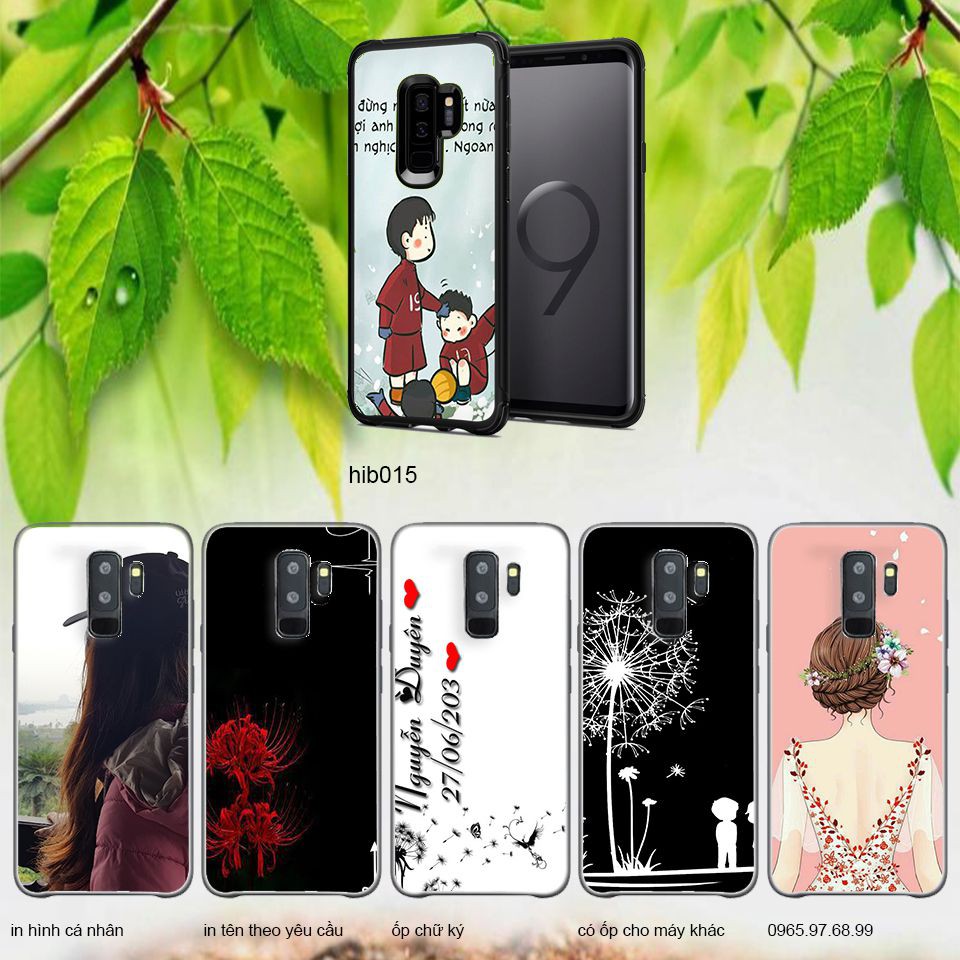 Ốp Samsung S9, S9 Plus U23 Việt Nam trên tuyết - Chib015 (Ốp dẻo chống bẩn chống sốc)