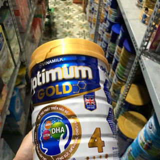 (Giá huỷ diệt)Sữa bột Optimum Gold 4 HT 900g