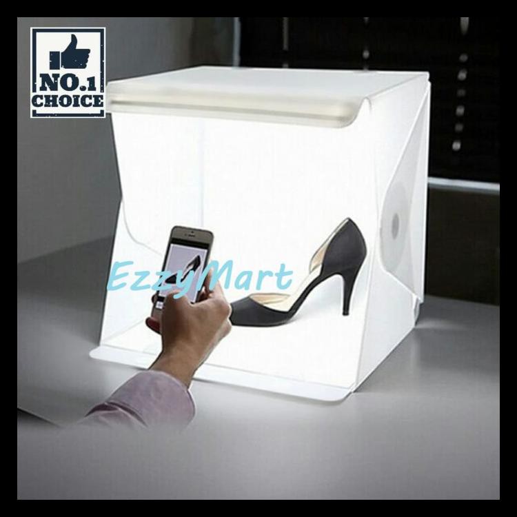 Hộp Phông Nền Chụp Ảnh Mini 92 Ô Có Đèn Led