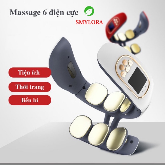 Máy Massage Cổ Vai Gáy Cột Sống 6 Đầu, 4 Đầu Công Nghệ Nhật Bản Cao Cấp, Tiện Dụng, Dễ Sử Dụng.