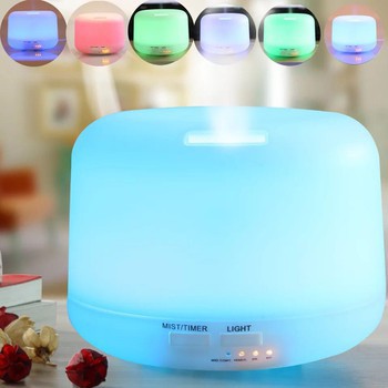 Máy xông tinh dầu siêu âm cỡ lớn phun sông khuếch tán tinh dầu tạo ẩm - DIFFUSER LUX