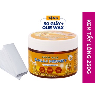 Wax Calli Honey 350g nguyên chất 100% thiên nhiên dùng triệt lông vùng kín, nách, chân tay - WCH