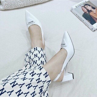 Giày Cao Gót Nữ 7 Phân Mũi Nhọn Phom Chuẩn Việt Size 35 - 39